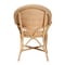 Bali & Pari Ratu Modern Bohemian Natural Brown Rattan Accent Chair 235-13234-ZORO - alternate 8